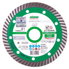 Алмазный диск по камню Distar Elite Turbo 115x22.23x2.2x8 мм