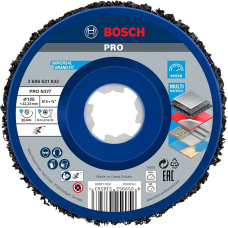 Круг зачисний Bosch PRO N377 X-Lock Multi Material Cleaning Disc, 125х22.23 мм