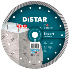 Алмазный диск по бетону Distar Turbo Expert 230x2,6x12x22,23 мм