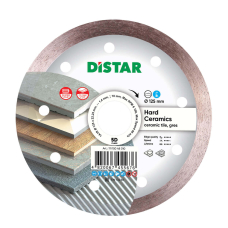 Алмазный диск по керамике Distar Hard Ceramics 1A1R 125x1,4/1,0x10x22,23 мм