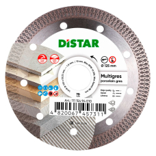 Алмазный диск по керамике Distar Multigres 1A1R 125x1,4/1,0x10x22,23 мм