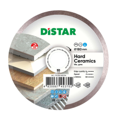 Алмазный диск по керамике Distar Hard Ceramics 1A1R 180x1,4/1,0x8,5x25,4 мм