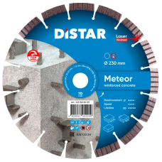 Алмазный диск по армированному бетону Distar Meteor 1A1RSS 230x2.6x22.23 мм