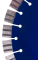 Алмазний диск по армобетону Distar Meteor H15 1A1RSS/C3-W 350x3,2/2,2x25,4-11,5-48-ARPS 18x3,2x13+2 R160