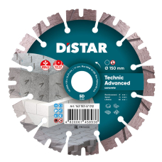 Алмазний диск Distar Technic Advanced 1A1RSS/C3 150x2.3/1.5x11x22.23-12-HIT