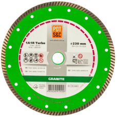 Алмазный круг по граниту PDT Granite 1A1R Turbo 230х2,6х10х22,2 мм