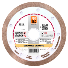 Алмазный круг по керамике PDT Ceramics Granite 1A1R 230х2х10х22,2 мм