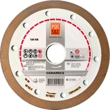 Алмазный круг по керамике PDT Ceramics 1A1R 230х2х10х22,2 мм