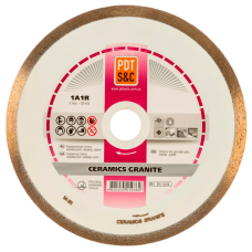 Алмазный диск по керамике PDT Ceramics Granite 1A1R 230х1,6х10х25,4 мм