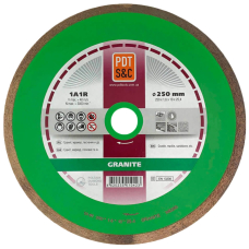 Алмазний диск по граніту PDT Granite 1A1R 250х1,6х10х25,4 мм