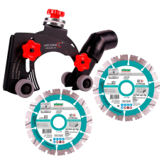 Насадка-штроборіз Mechanic AirCHASER 115-125 2.0, алмазний диск універсальний Distar Technic Advanced 1A1RSS/C3 125x2,2/1,4x11x22,23-10-HIT