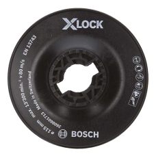 Опорная тарелка Bosch X-Lock с зажимом 115 мм жесткая