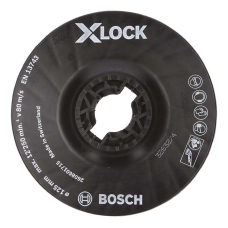 Опорна тарілка Bosch X-Lock з затискачем 125 мм середня