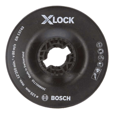 Опорная тарелка Bosch X-Lock с зажимом 125 мм жесткая