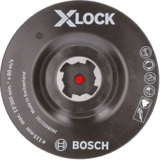 Опорная тарелка Bosch X-Lock на липучке 115 мм