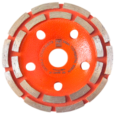 Фреза алмазна по бетону PDT Concrete 125х22,23 мм 20 сегментів 6 мм