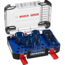 Набір коронок по міцним матеріалам Bosch Expert Tough Material, 22, 25, 35, 51, 60, 68 мм, 9 шт