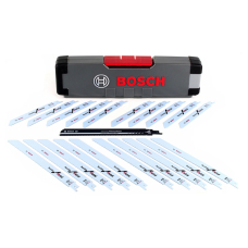 Набір пиляльних полотен Bosch ToughBox 20+1 Carbide for Metal, 150-225 мм