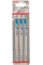 Пильное полотно по металлу Bosch T 318 A HSS, 3 шт