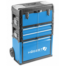 Модульный ящик на колесах Hogert HT7G080 3 секции