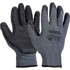 Рукавички MasterTool 10.5", 100-105 г, жовто-сині