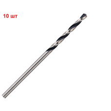 Сверло спиральное Bosch HSS-PointTeQ, 1.9х22х46 мм, 10 шт