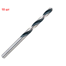 Сверло спиральное Bosch HSS-PointTeQ, 7х69х109 мм, 10 шт