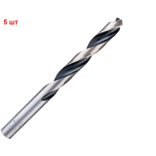 Сверло спиральное Bosch HSS-PointTeQ, 11.5х94х142 мм, 5 шт