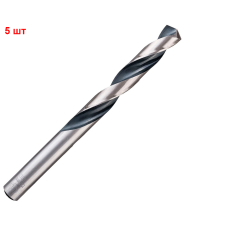 Сверло спиральное Bosch HSS-PointTeQ, 12.9х101х151 мм, 5 шт
