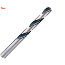 Сверло спиральное Bosch HSS-PointTeQ, 13х101х151 мм, 5 шт