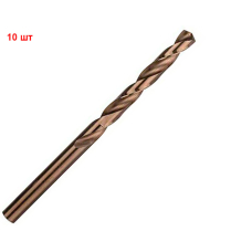 Сверло спиральное Bosch PRO Stainless Steel HSS-Co, 6х57х93 мм, 10 шт