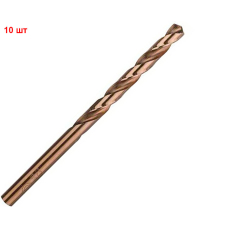 Сверло спиральное Bosch PRO Stainless Steel HSS-Co, 6.8х69х109 мм, 10 шт