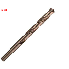Сверло спиральное Bosch HSS-Co, 12.5х101х151 мм, 5 шт