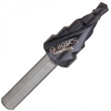 Сверло ступенчатое Bosch HSS-AlTiN, 5 ступ., 4-12 мм, 6 мм