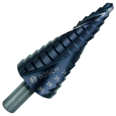Сверло ступенчатое Bosch HSS-AlTiN, 13 ступ., 6-30 мм, 10 мм