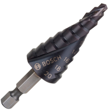 Сверло ступенчатое Bosch HSS-AlTiN, 4-20 мм, 1/4 дюйма