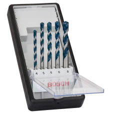 Набор сверл спиральных Bosch Robust Line CYL-5, 4-8 мм, 5 шт