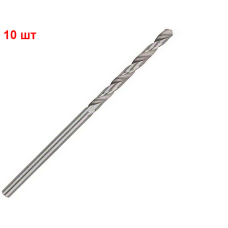 Сверло спиральное Bosch PRO Metal HSS-G, 2.5х30х57 мм, 10 шт