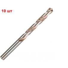 Сверло спиральное Bosch HSS-G, 7.6х75х117 мм, 10 шт