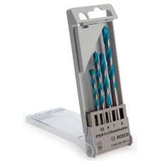 Набор сверл спиральных Bosch CYL-9 Multi Construction, 5.5-8 мм, 4 шт