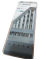 Набір свердел спіральних Bosch HSS PointTeQ HEX, 2-6 мм, 5 шт