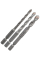 Набір свердел спіральних Bosch HEX-9 Ceramic, 5-8 мм, 3 шт