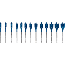Набор сверл перовых Bosch Expert SelfCut Speed 10-32 мм, 13 шт