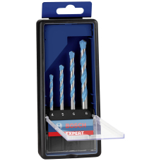 Набор сверл спиральных Bosch Expert CYL-9 Multi Construction 4-8 мм, 4 шт (2608900645)