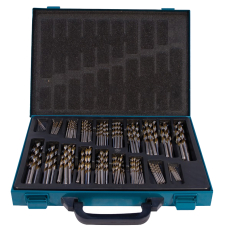 Набір свердел спіральних Makita HSS у кейсі, 1-10 мм, 170 шт
