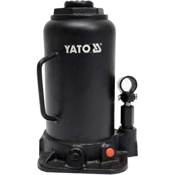 Домкрат гідравлічний пляшковий Yato 20 т, 242-452 мм