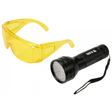 Ліхтар ультрафіолетовий Yato 51 LED 390 лм з окулярами