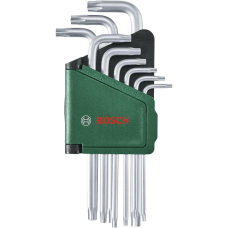 Набор ключей звездочкообразных Torx Bosch, 9 шт