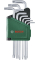 Набор ключей звездочкообразных Torx Bosch, 9 шт