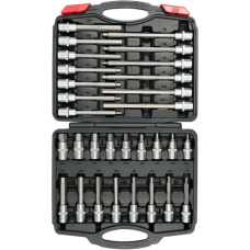 Набор торцевых ключей Yato Hex 1/2" в кейсе, 30 шт